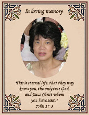 in loving memory