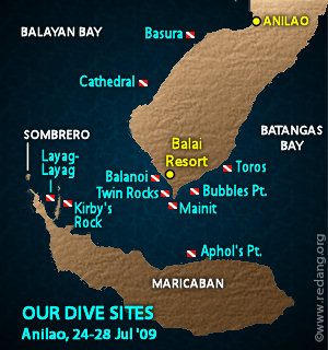 dive sites