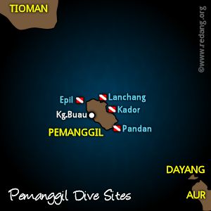 map of pemanggil