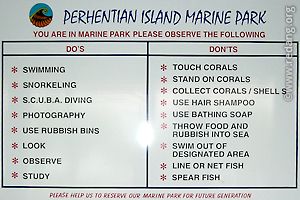 marine park rules