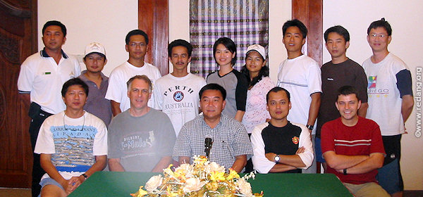 coral spawning seminar participants