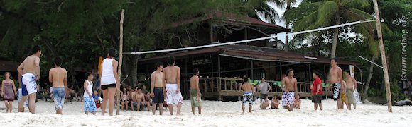 beach volleyball