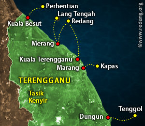 terengganu map